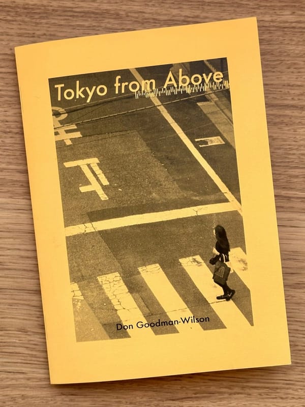 New Zine! Tokyo from Above